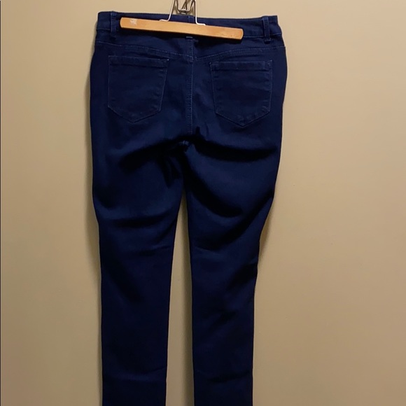 ✨NEW✨DARK BLUE SKINNY JEANS / JEGGINGS - Picture 7 of 12